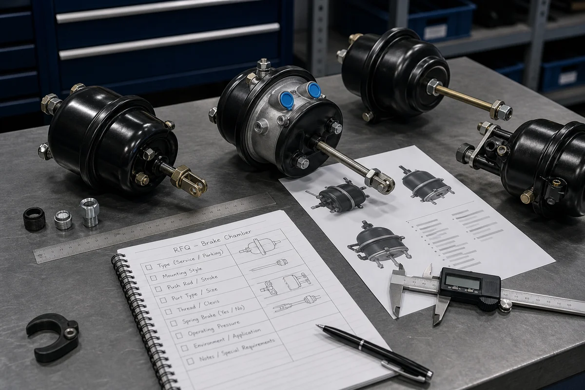 Truck Air Brake Chamber: Types and RFQ Checks