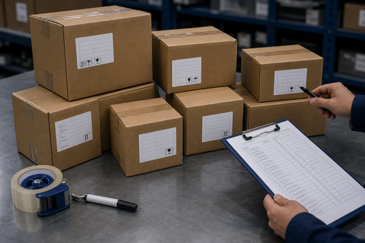 Packing inconsistency RFQ problem