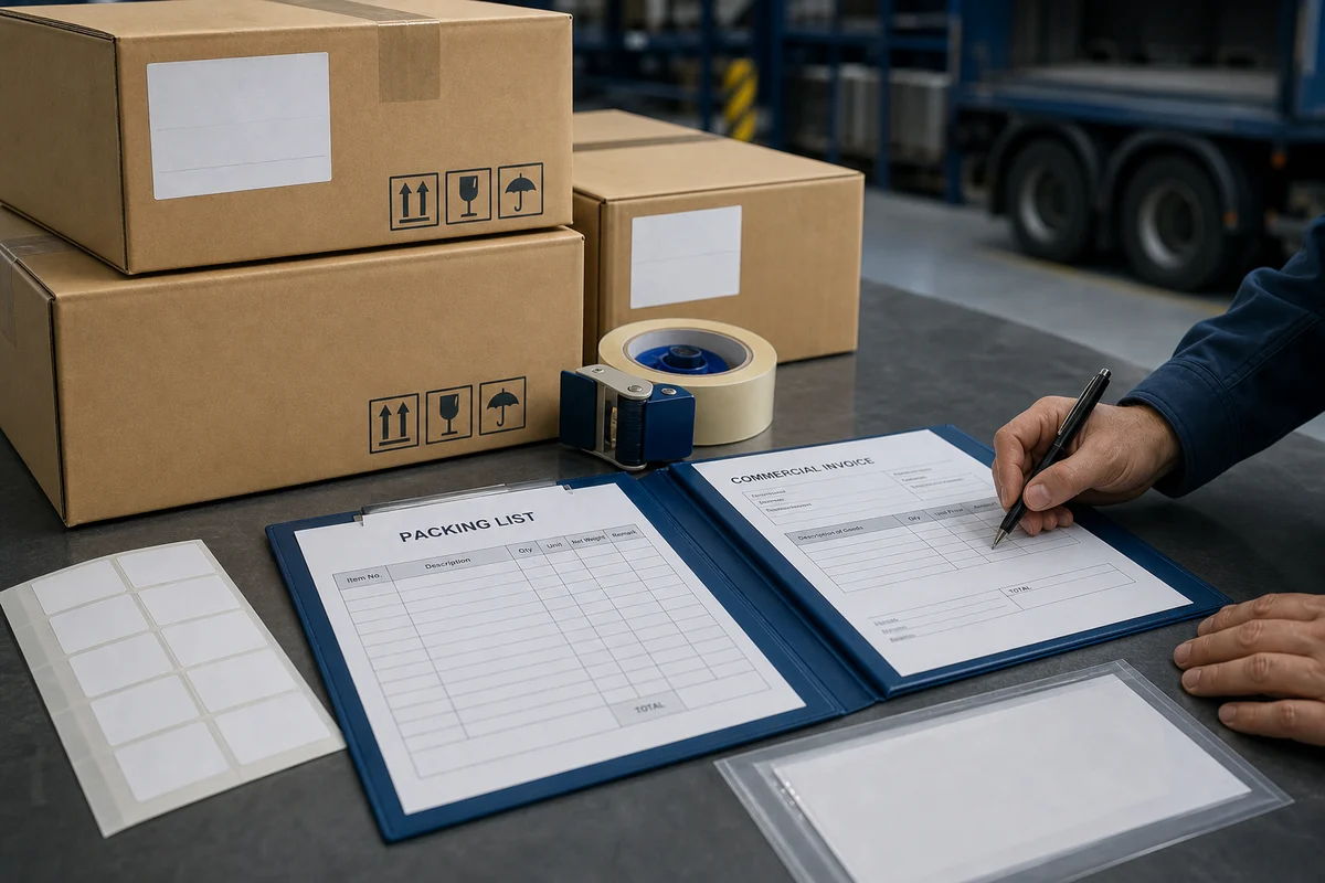 Packing & Documents sourcing topic